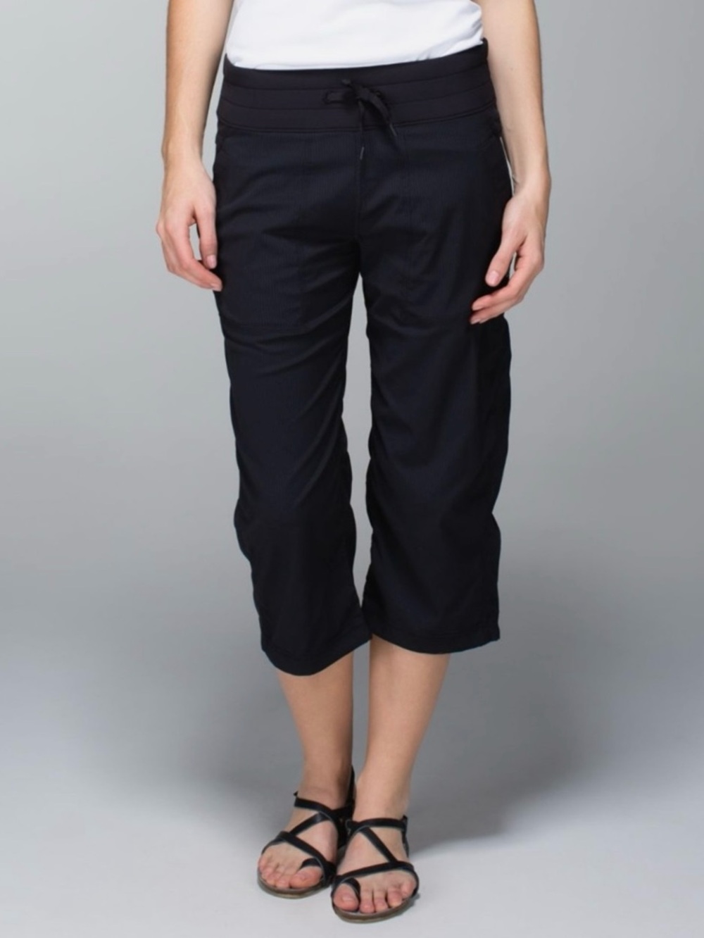 Lululemon Dance Studio Crop Pants Black Size 6